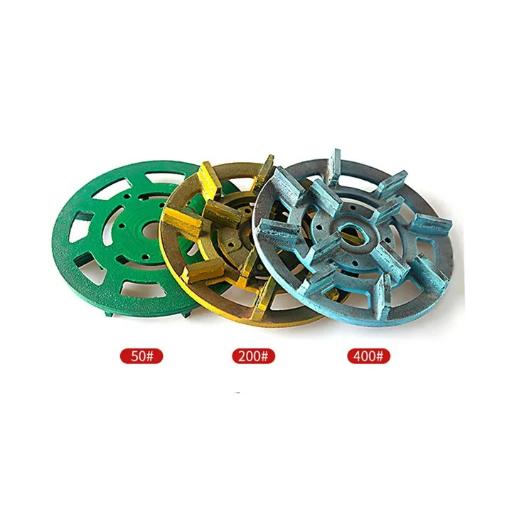 Pad sgleinio diemwnt brazed