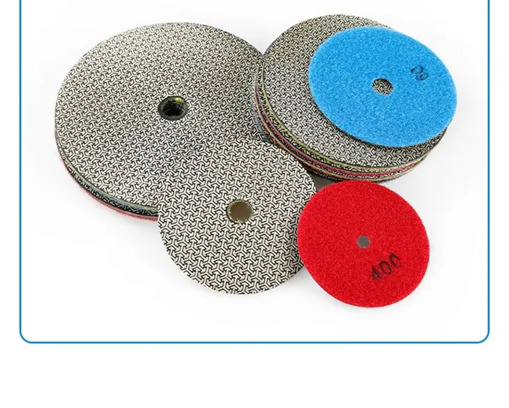 Concrete Diamond Sanding Pads Electroplated