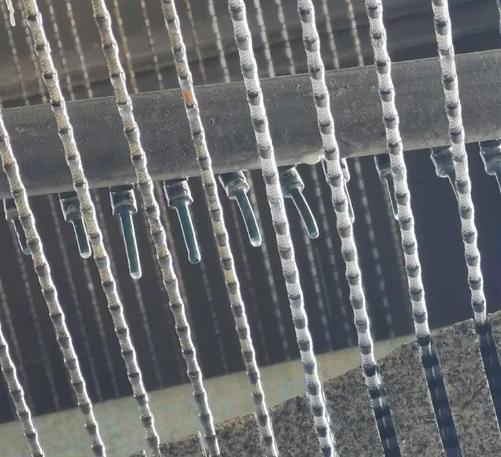 Diamond Multi-wires For Granite Cutting