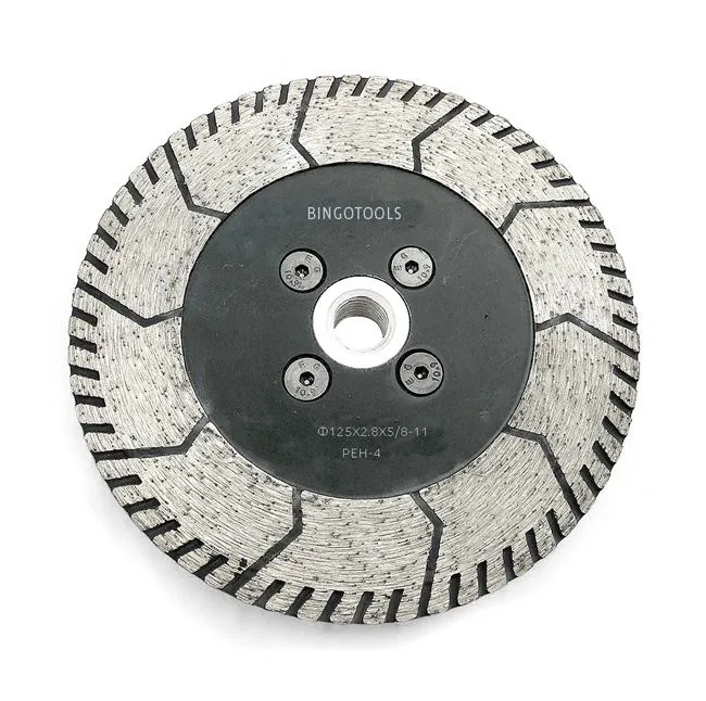 Double Sided Vacuum Brazed Diamond Cutting Grinding Disc
