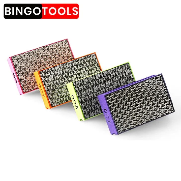 Electroplated Diamond Hand Polishing Pads