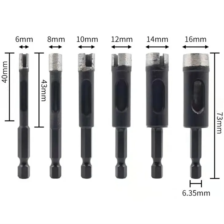 darnau dril craidd diemwnt sintered