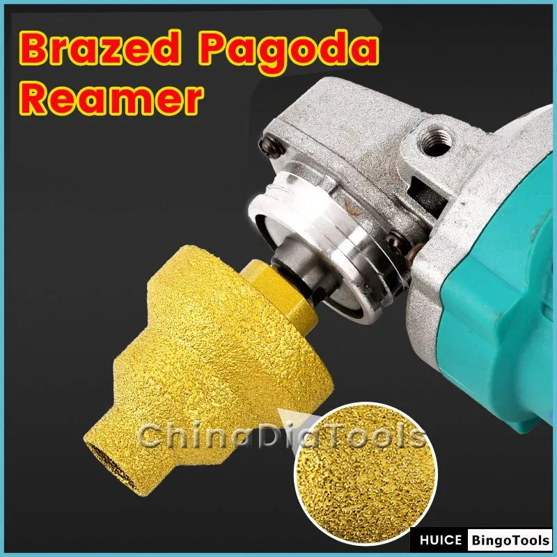 Brazed Diamond Pagoda Reamer