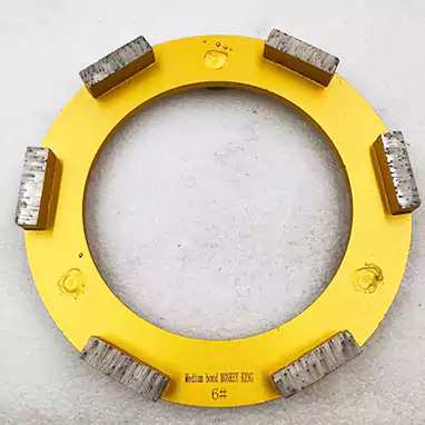 6 segments diamond ring grinding wheel 6 segments diamond ring grinding wheel